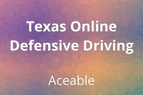 aceable driving|aceable defensive driving course online.